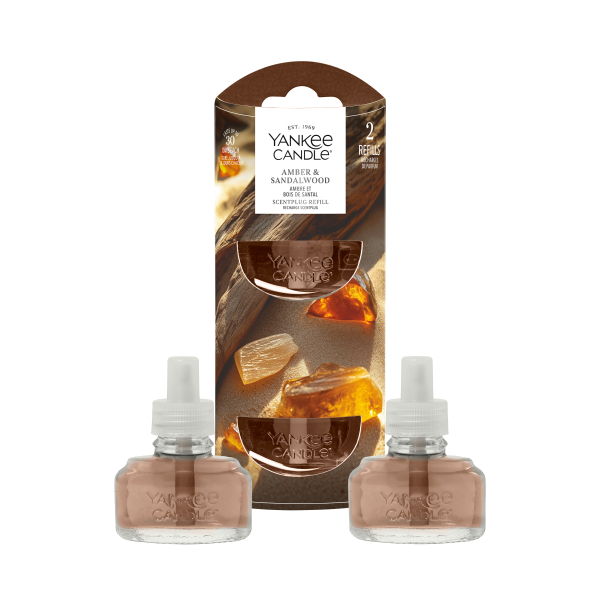 Yankee Candle Amber & Sandalwood Duftstecker Nachfüllung 2 x 18,5 ml